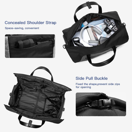 OZUKO ElitePro Multi-Function Waterproof Travel Duffel
