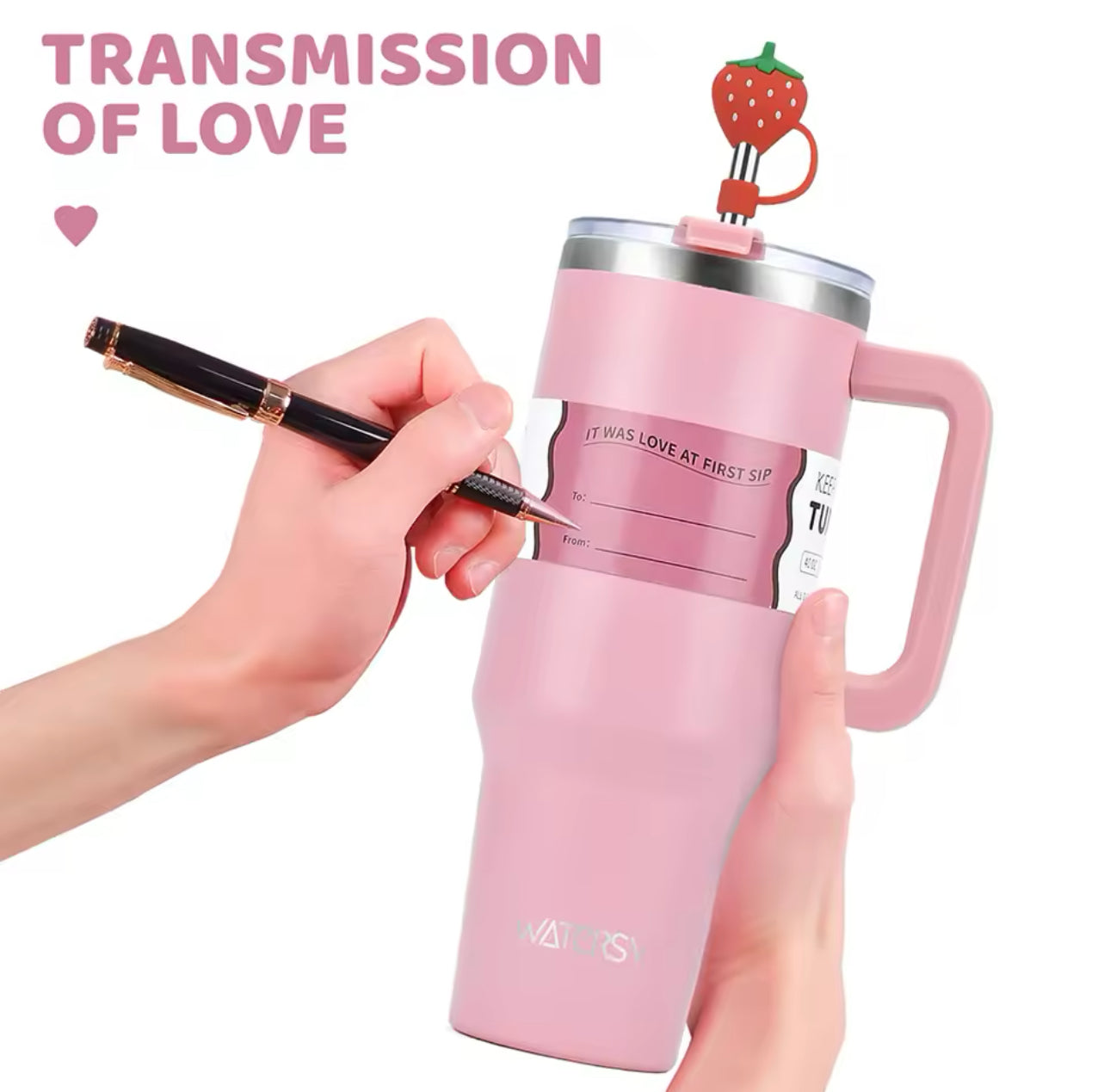 ThermoMax 40oz Insulated Mug with Handle™