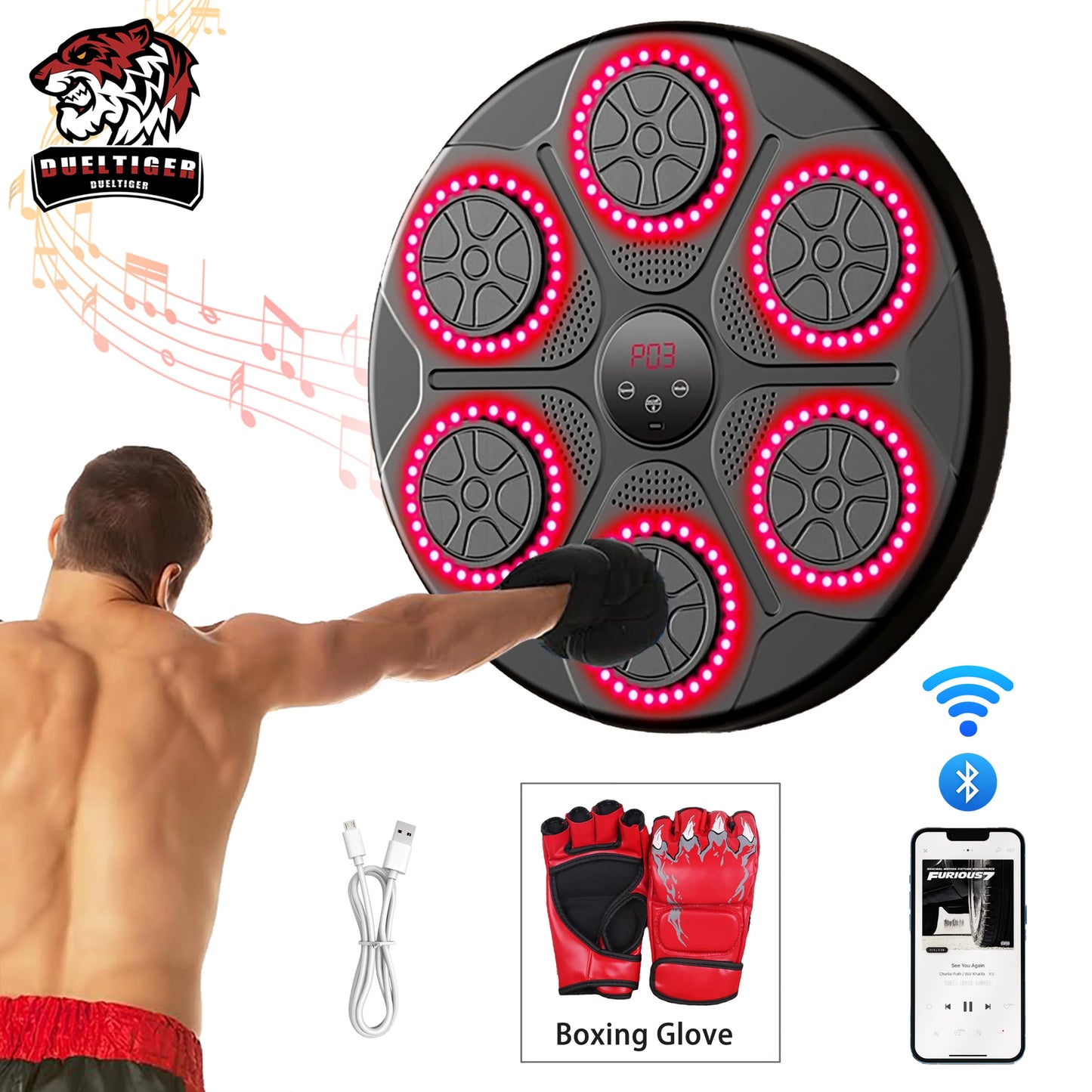 MuscleRhythm Smart Boxing & Fitness Trainer
