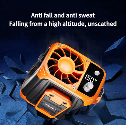 BreezeBelt Pro – Mini High-Speed Wearable Waist Fan