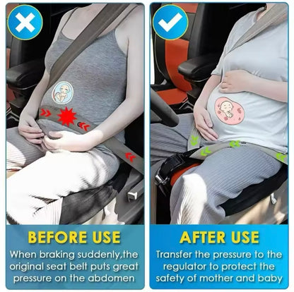 Car Seat Safety Belt for Pregnant Women – Maternity Belly Protector & Extender Kit