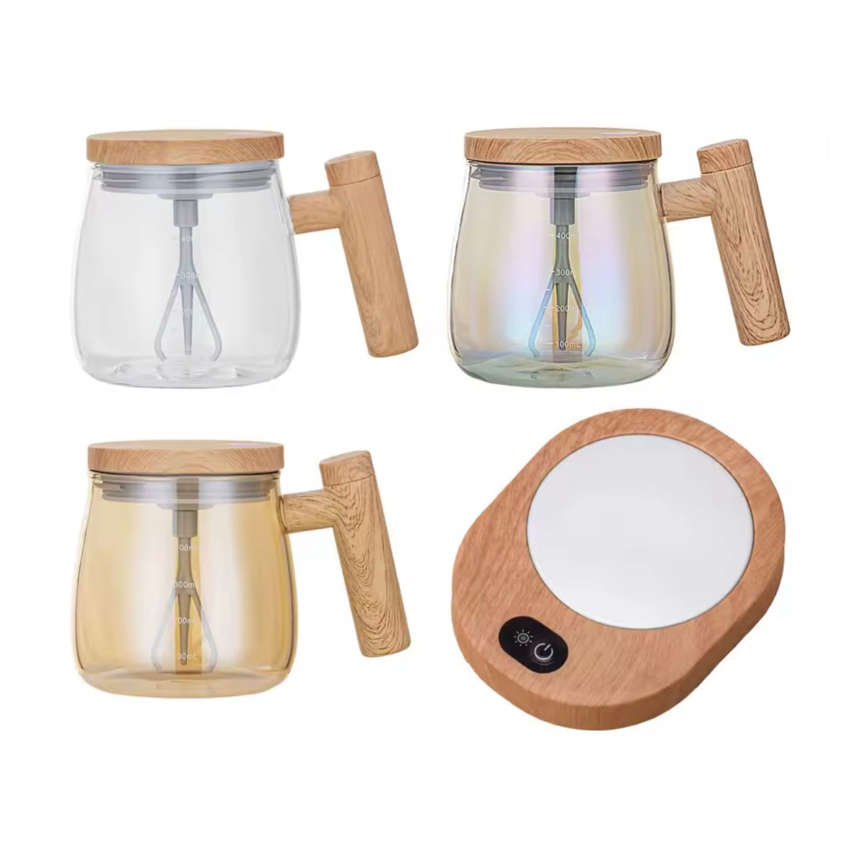 Automatic Self-Stirring Mug 400ml – Battery-Operated Electric Mixing Cup for Coffee, Milk & Protein Powder