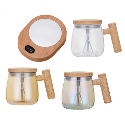 Automatic Self-Stirring Mug 400ml – Battery-Operated Electric Mixing Cup for Coffee, Milk & Protein Powder
