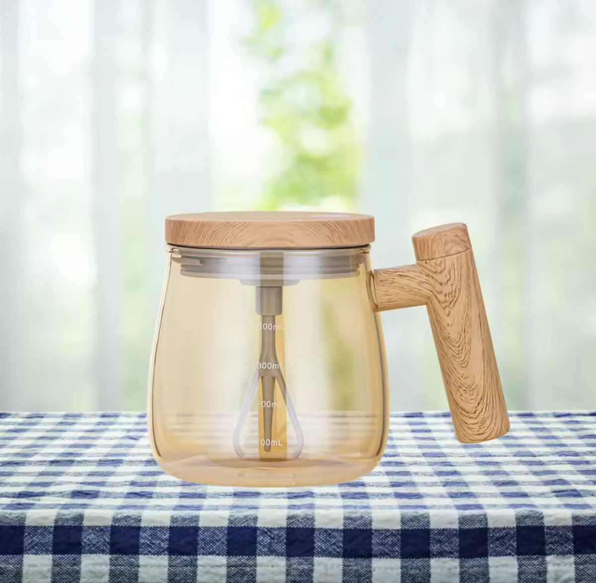 Automatic Self-Stirring Mug 400ml – Battery-Operated Electric Mixing Cup for Coffee, Milk & Protein Powder