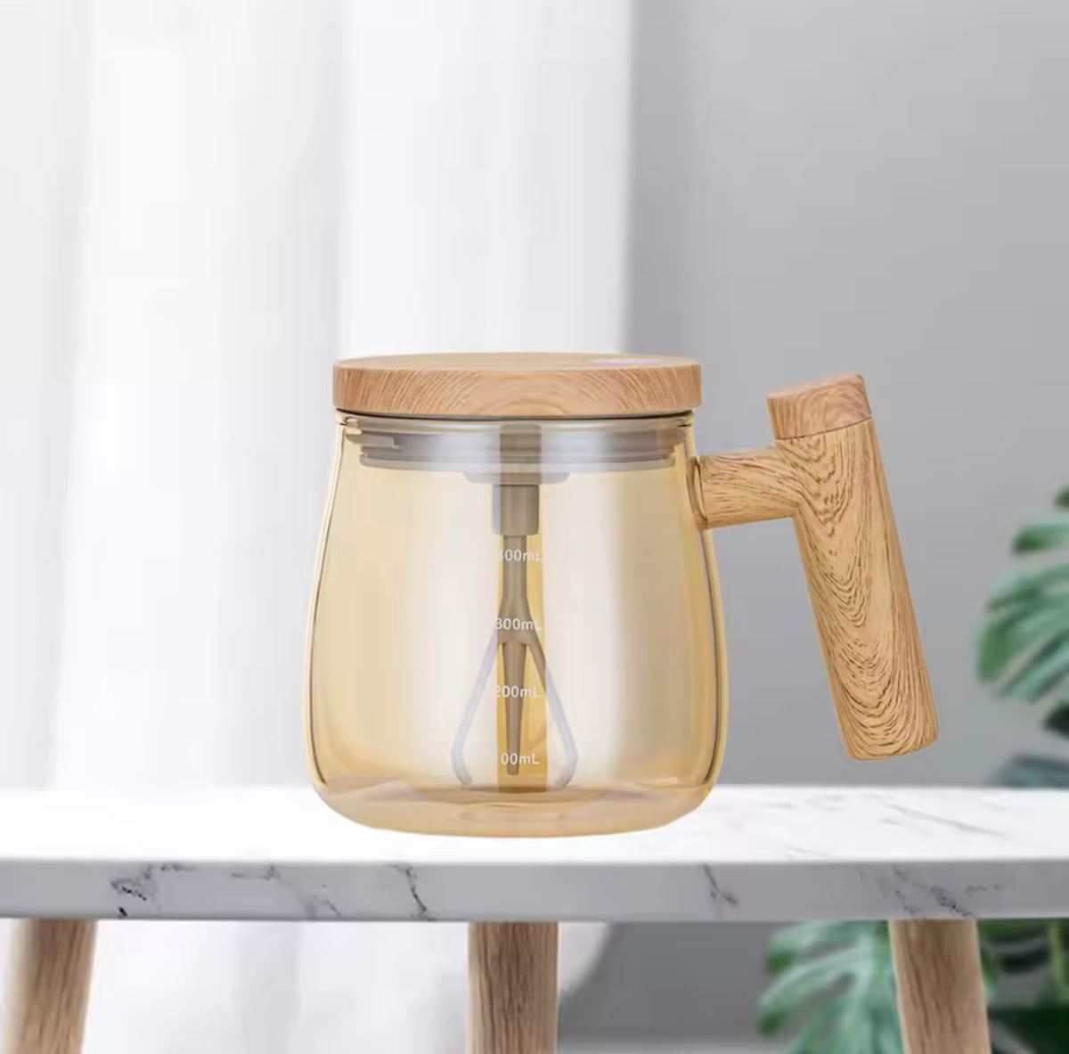 Automatic Self-Stirring Mug 400ml – Battery-Operated Electric Mixing Cup for Coffee, Milk & Protein Powder