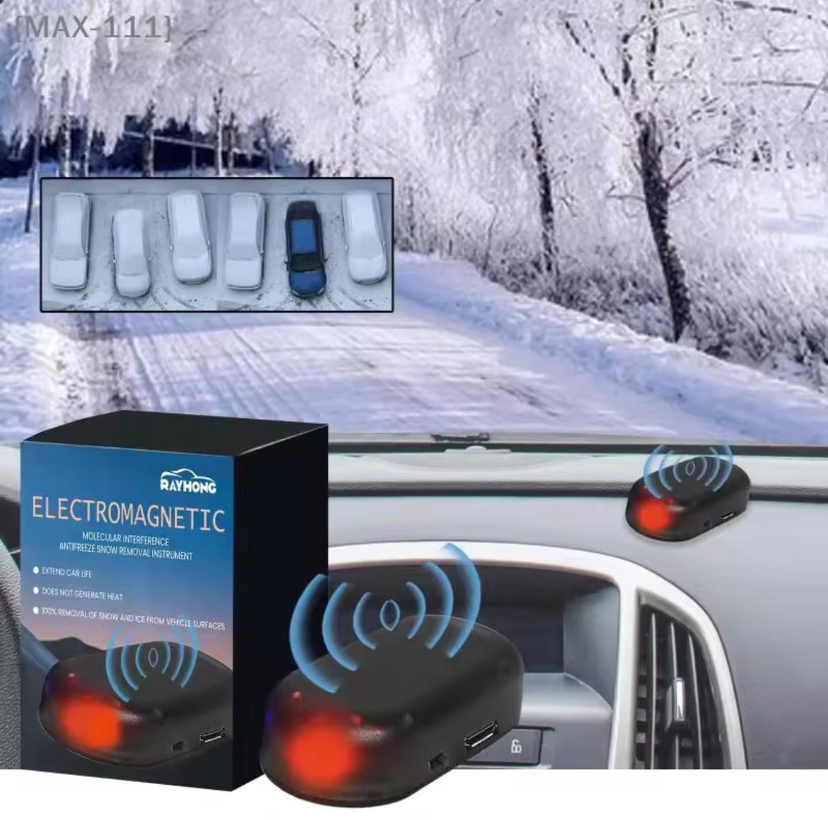 FrostGuard Car De-Icer & Defogger