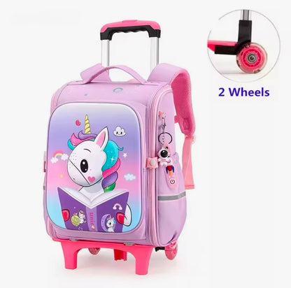 American Tourister Kids' Disney Princess Wheeled Backpack