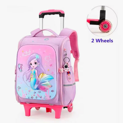 American Tourister Kids' Disney Princess Wheeled Backpack