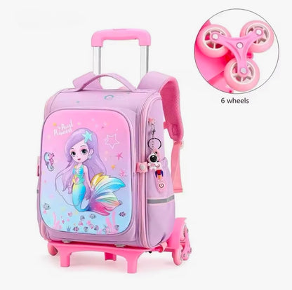 American Tourister Kids' Disney Princess Wheeled Backpack
