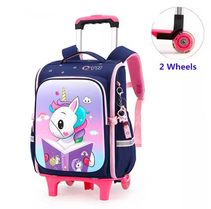 American Tourister Kids' Disney Princess Wheeled Backpack