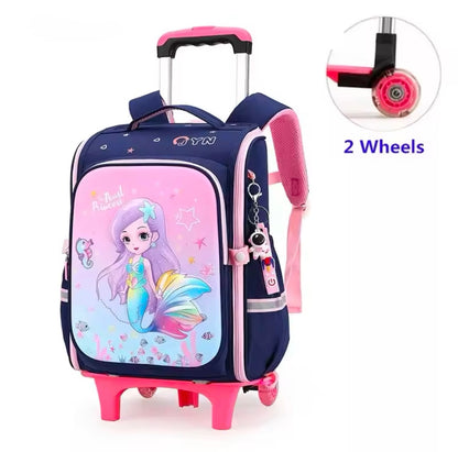 American Tourister Kids' Disney Princess Wheeled Backpack
