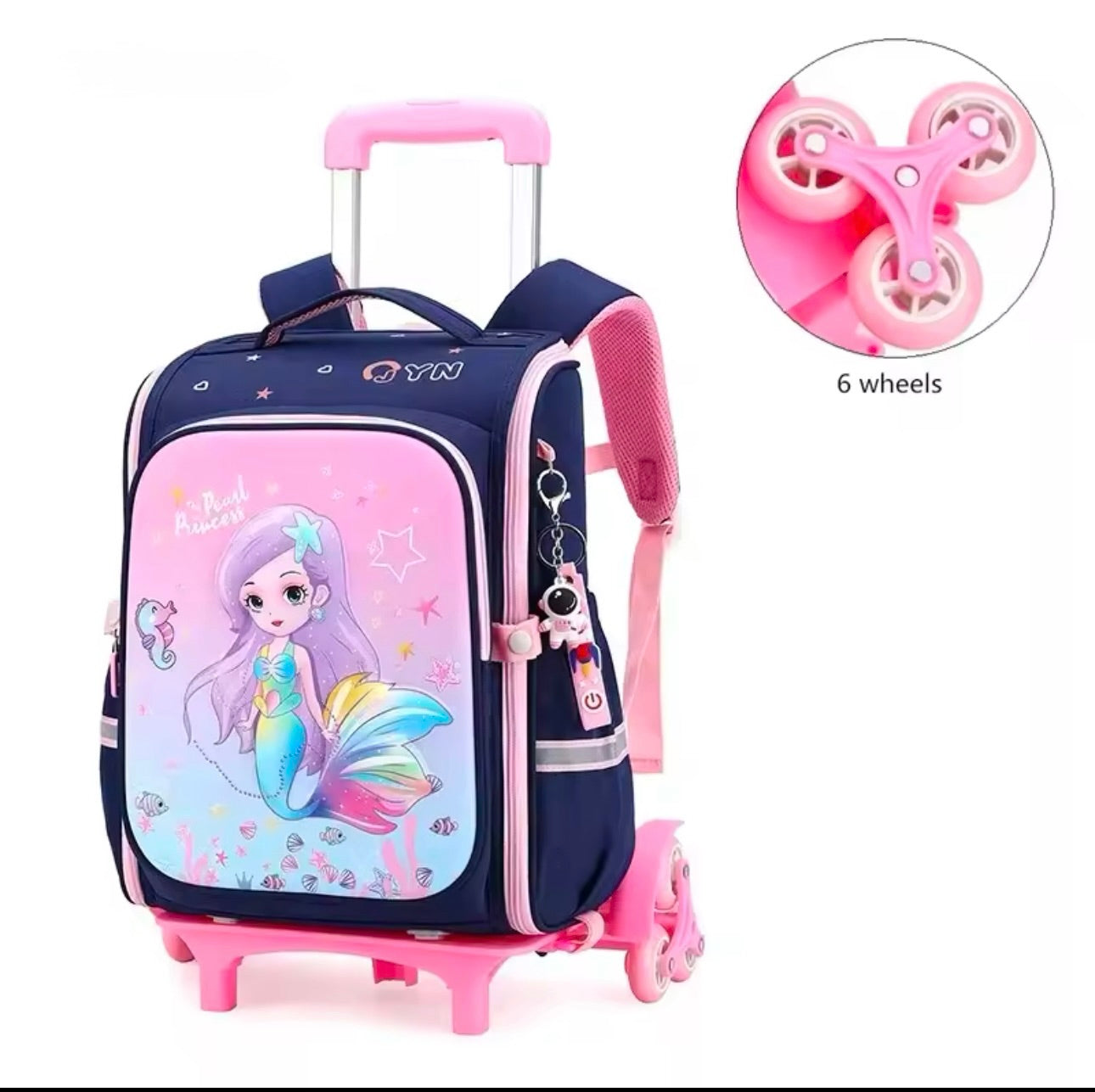 American Tourister Kids' Disney Princess Wheeled Backpack