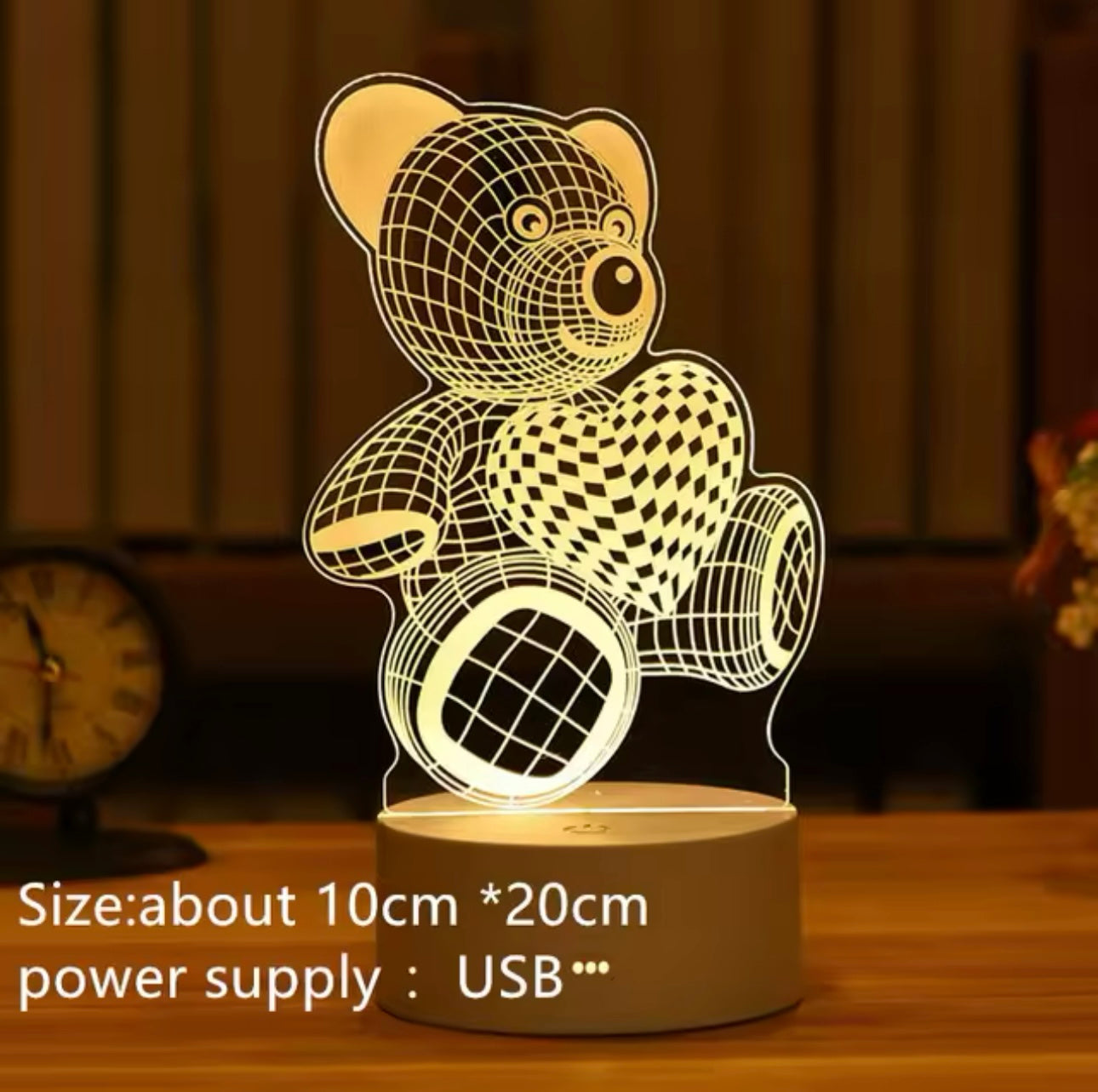 LoveGlow 3D LED Lamp™