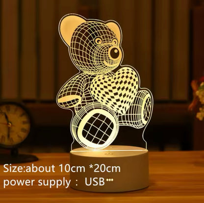 LoveGlow 3D LED Lamp™