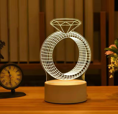 LoveGlow 3D LED Lamp™
