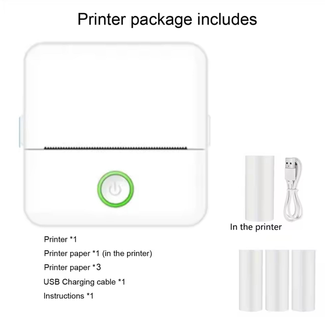 Pocket-Sized Inkless Sticker Printer™