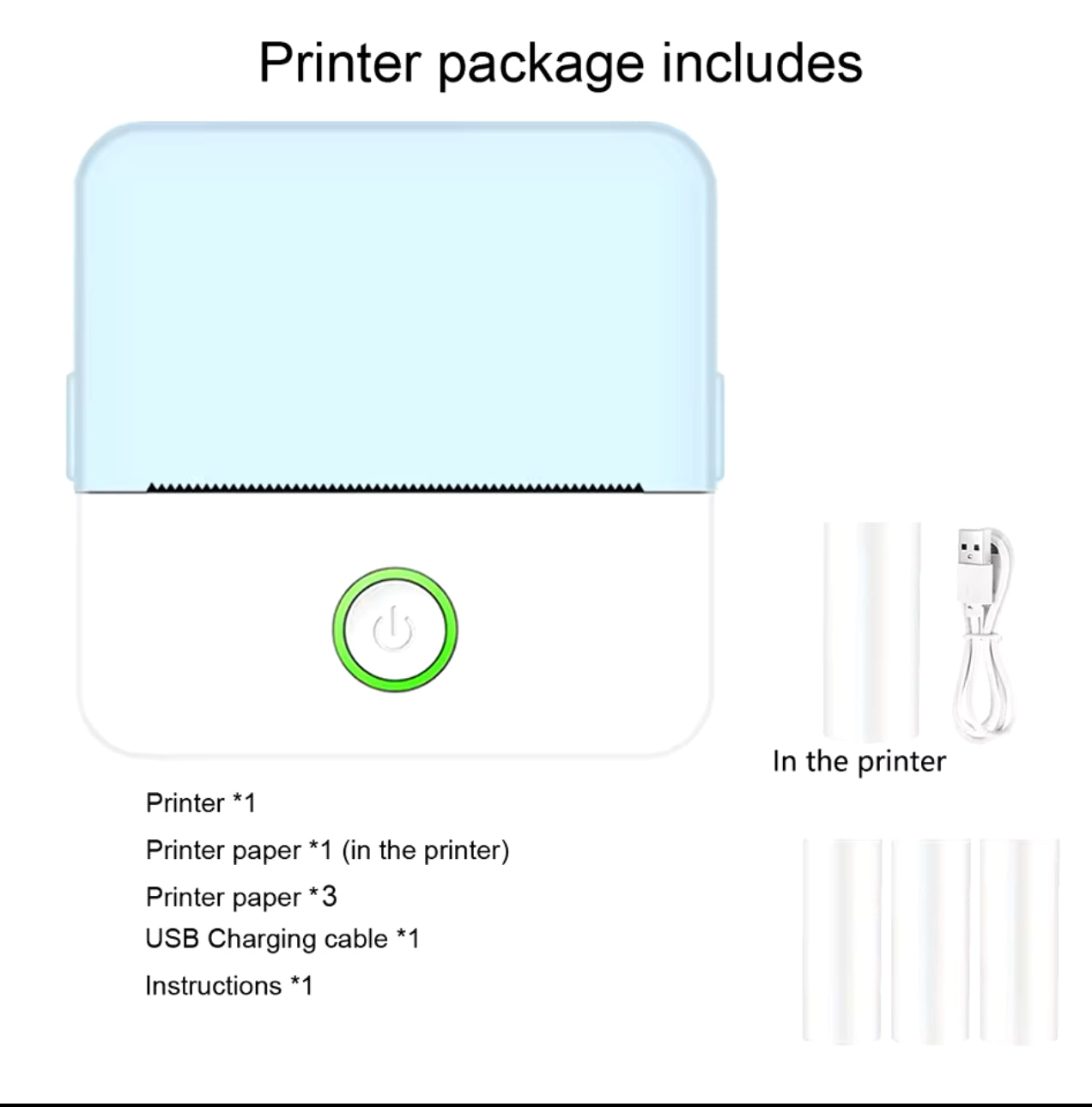 Pocket-Sized Inkless Sticker Printer™