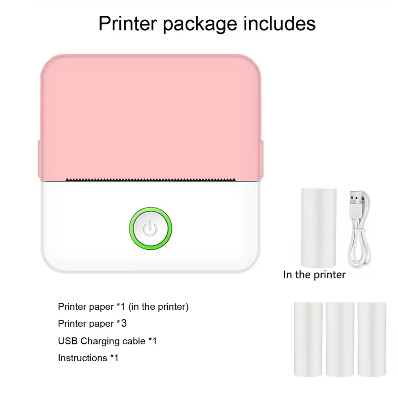 Pocket-Sized Inkless Sticker Printer™