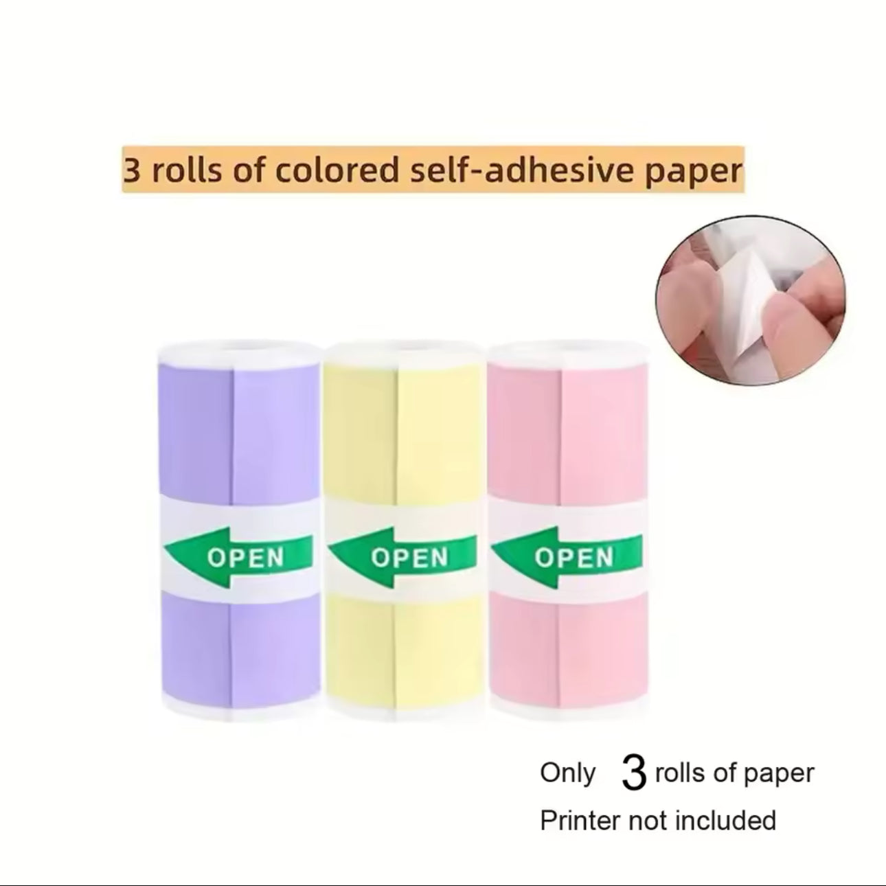 Pocket-Sized Inkless Sticker Printer™