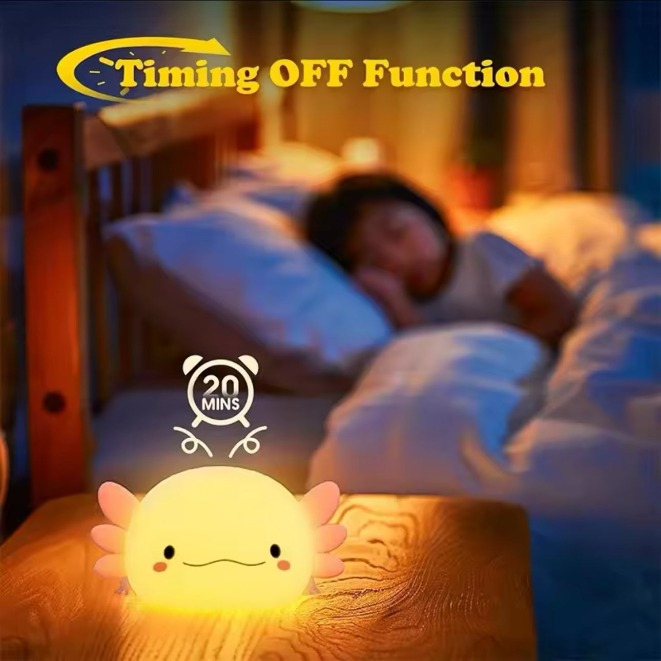 Axolotl Touch - Control Night Lamp™
