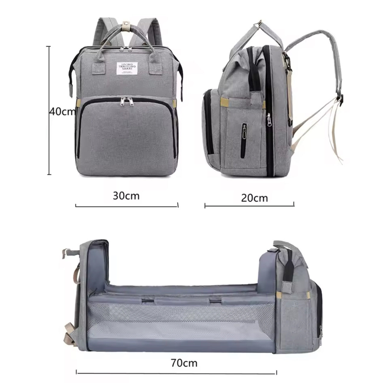 ComfyCaddy Diaper Bag™