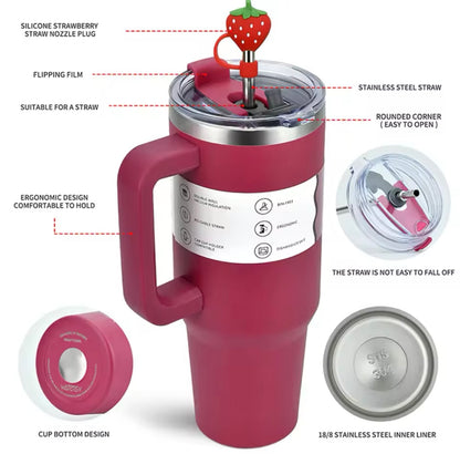 ThermoMax 40oz Insulated Mug with Handle™