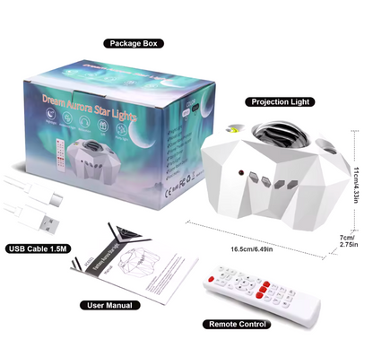 BlissLights Sky Lite 2.0 Aurora Night Light Projector