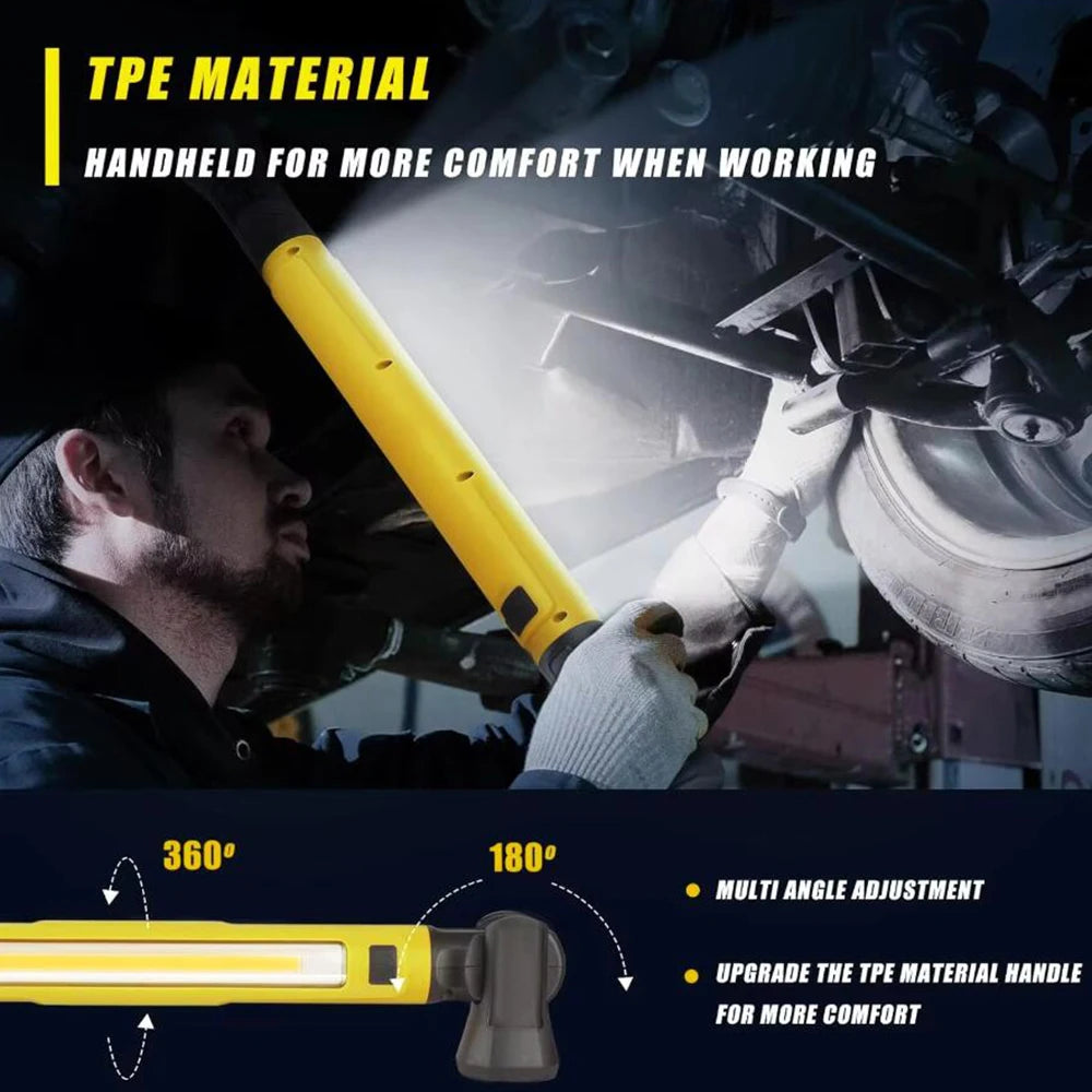 Lumitek -18W Rechargeable LED Work Light with Magnetic Base™