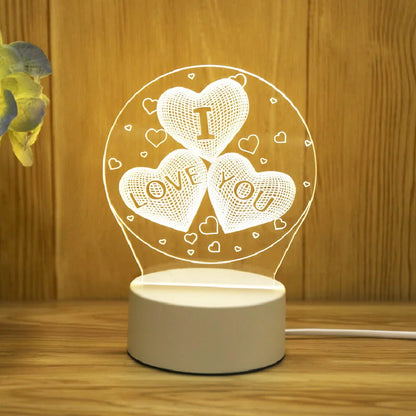 LoveGlow 3D LED Lamp™
