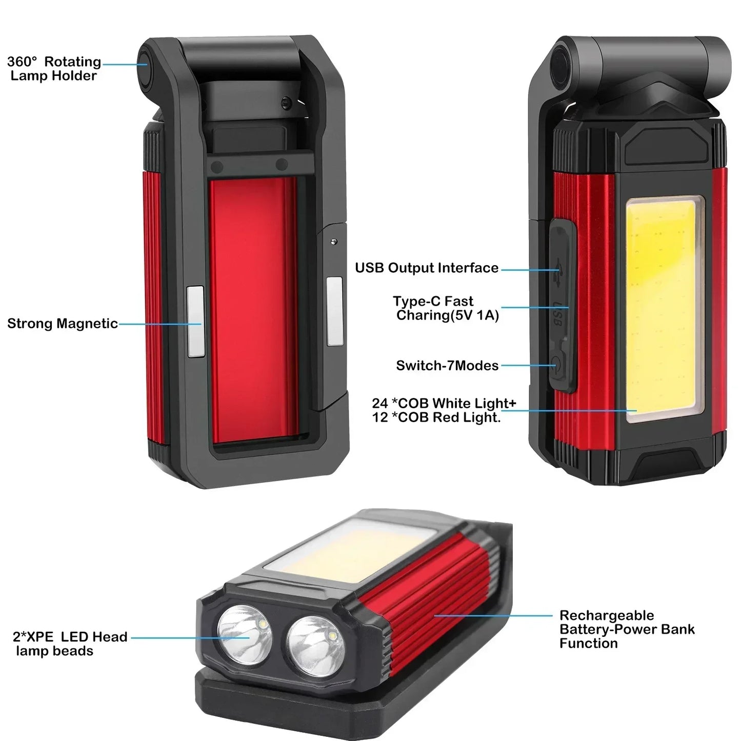 Blazin’ 4-Mode LED Lantern