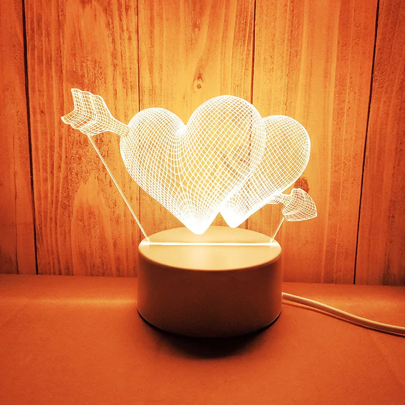 LoveGlow 3D LED Lamp™