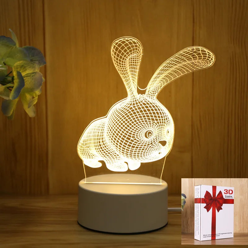 LoveGlow 3D LED Lamp™