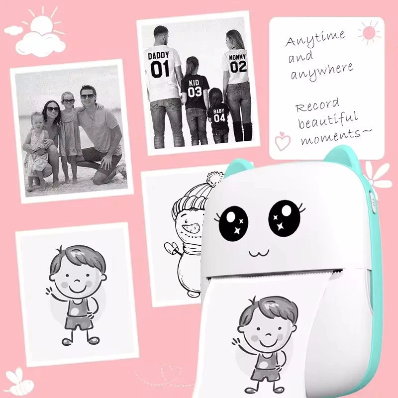 MiniCat 58mm Portable Thermal Printer™