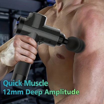 ProFlex 30-Level Deep Tissue Massage Gun – Ultimate Fascia & Muscle Relaxation Tool for Body & Neck