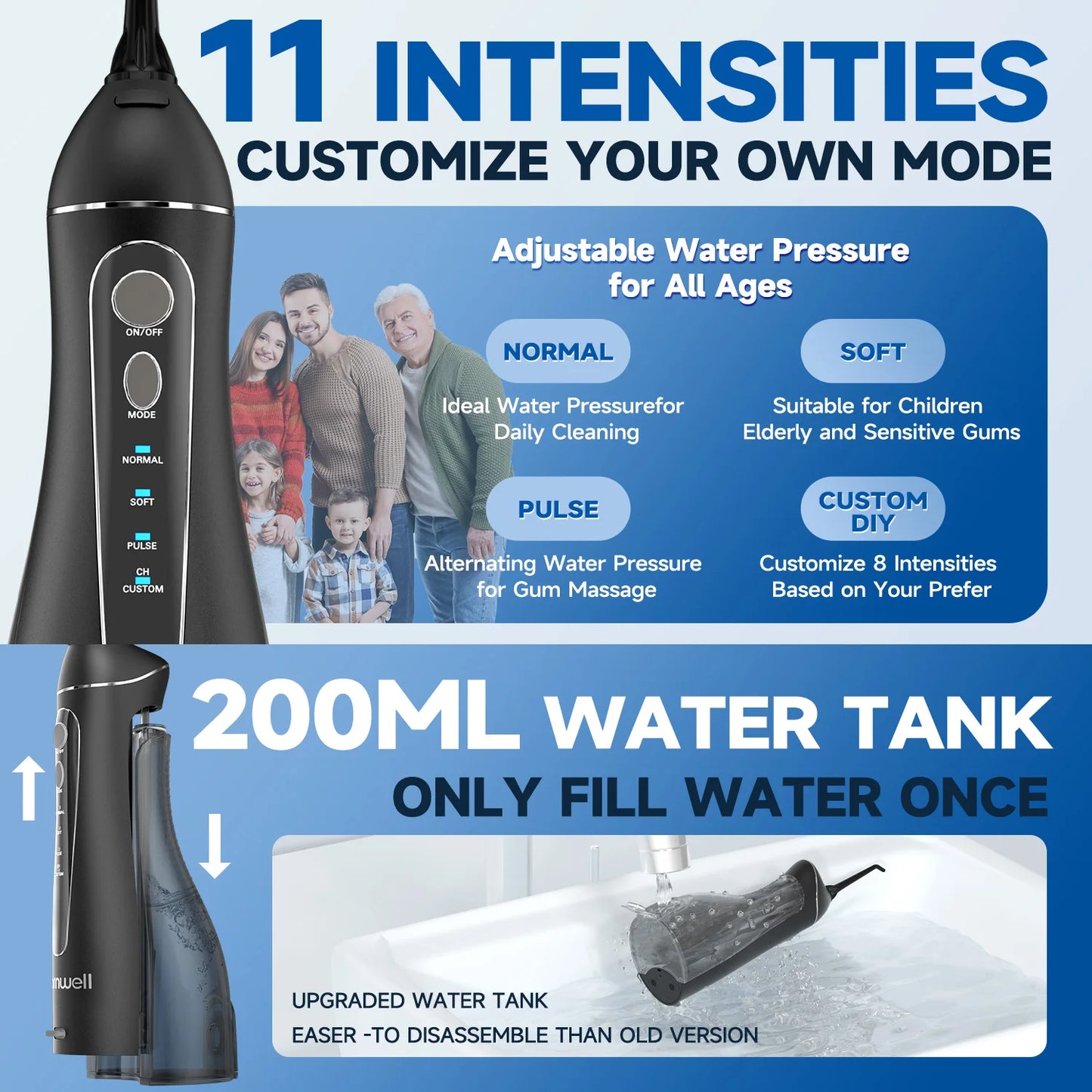 "CleanWave F18 Cordless Irrigator™