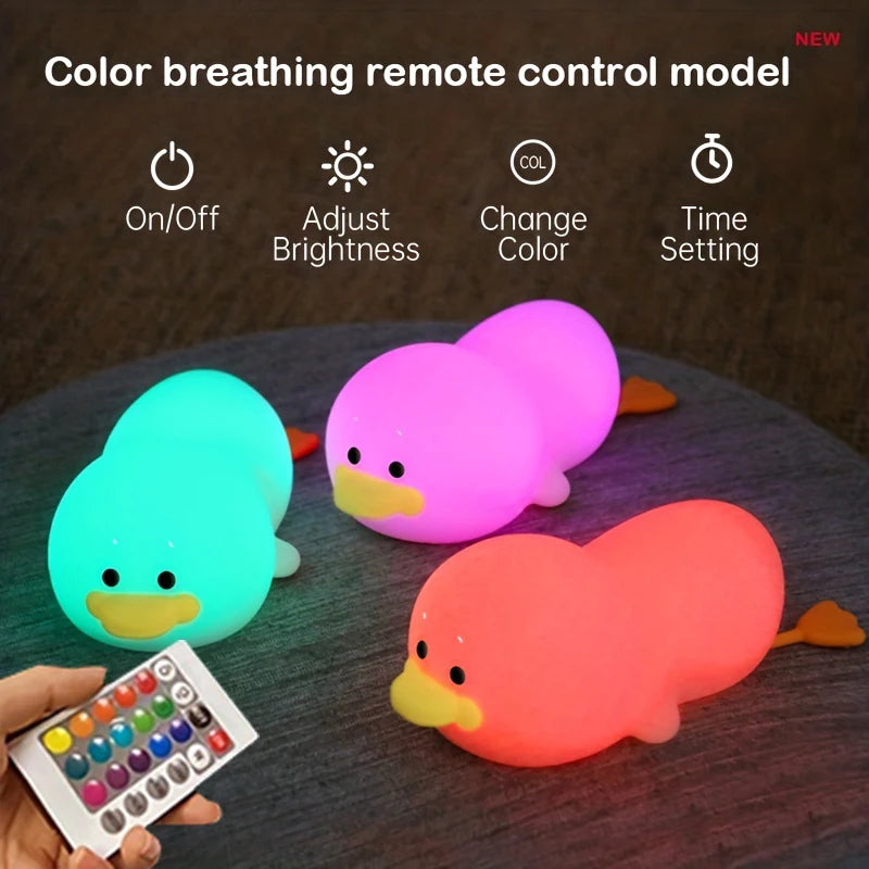 Doudou Duck Soft Night Light with USB Charging & Timer Function™