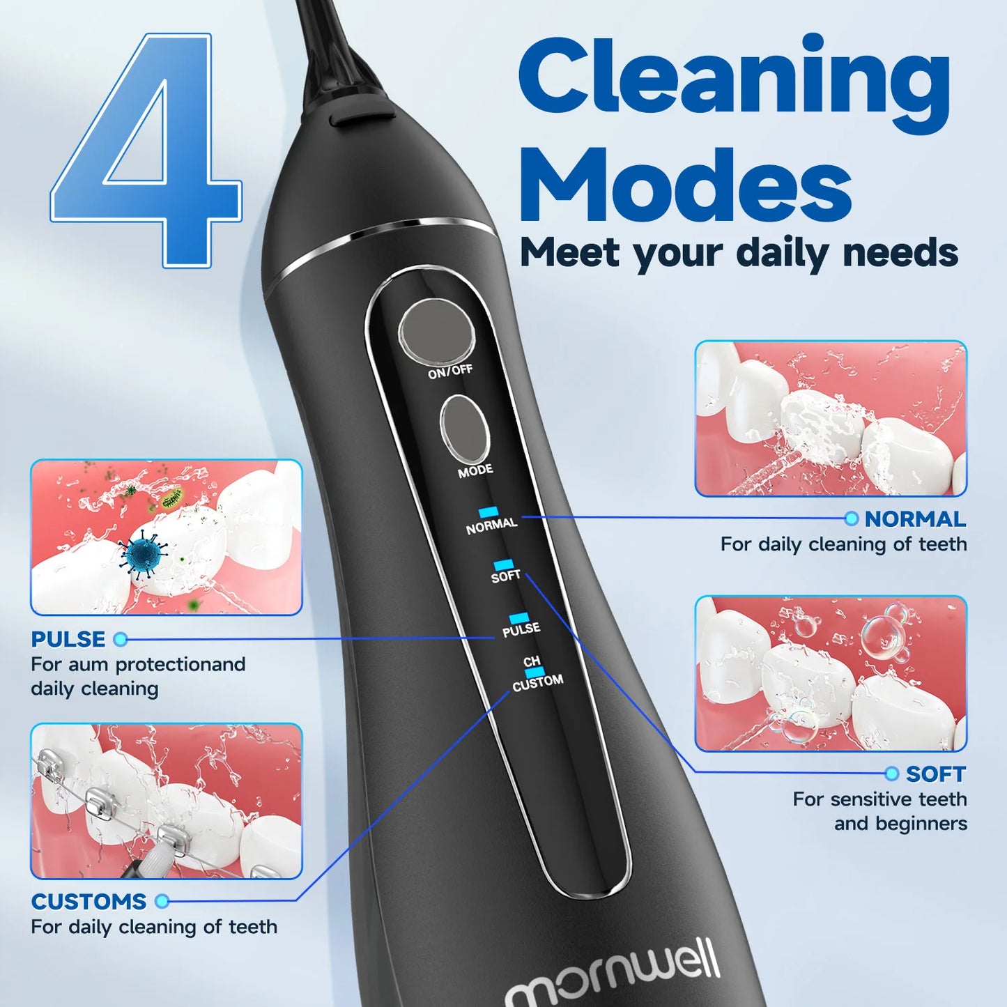 "CleanWave F18 Cordless Irrigator™