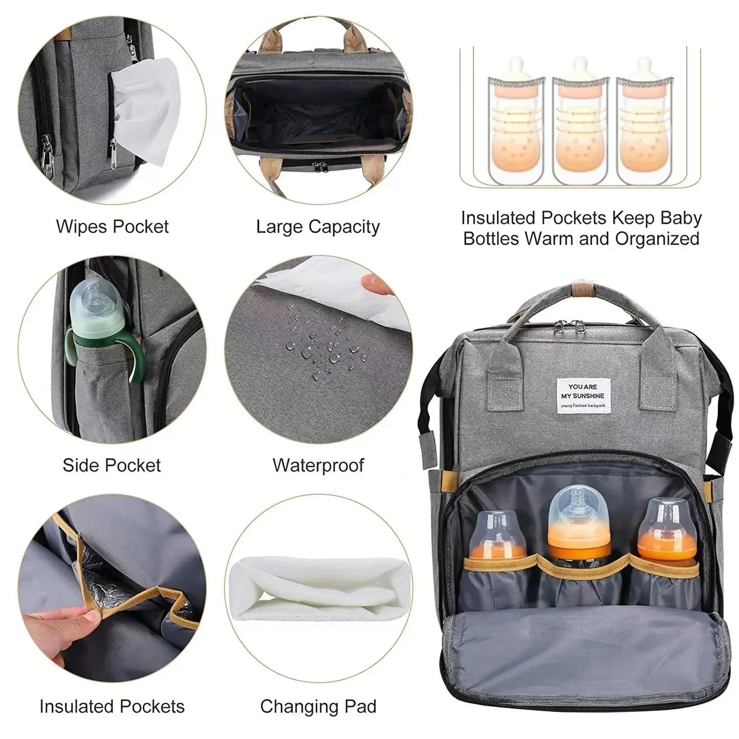 ComfyCaddy Diaper Bag™