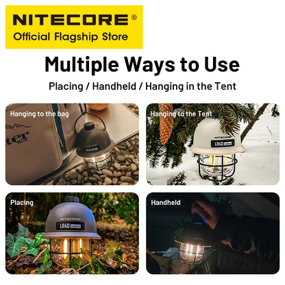 NITECORE LR40 2-in-1 Camping Light & Power Bank™