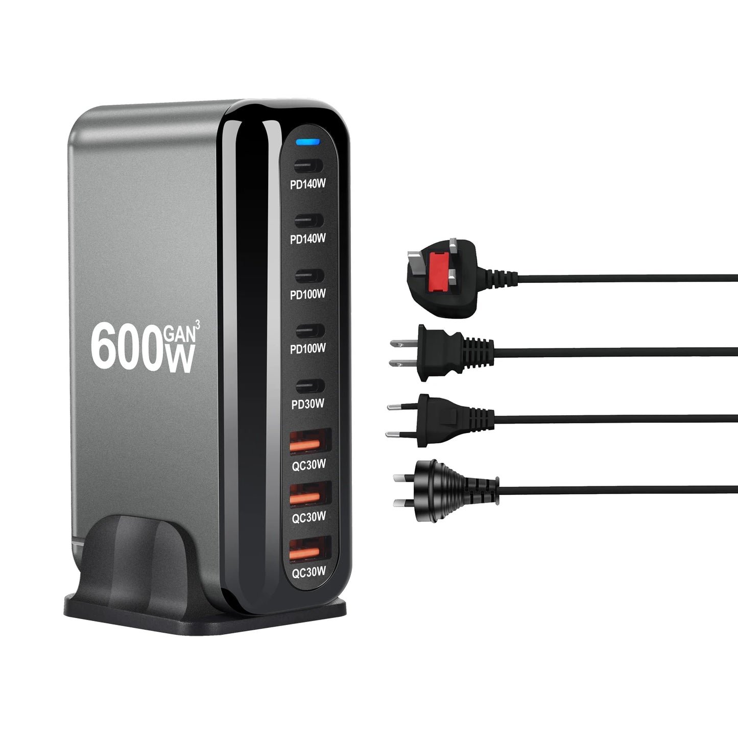 RAVPower 600W 8-Port USB-C Charger™