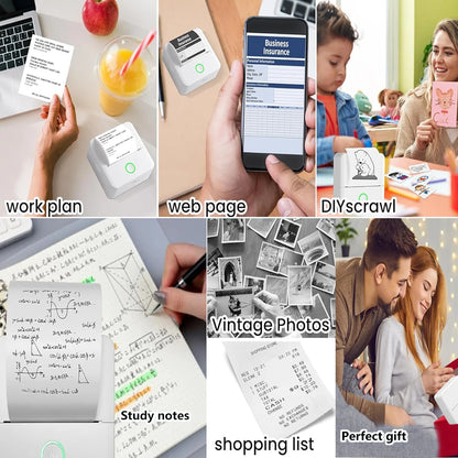 Pocket-Sized Inkless Sticker Printer™