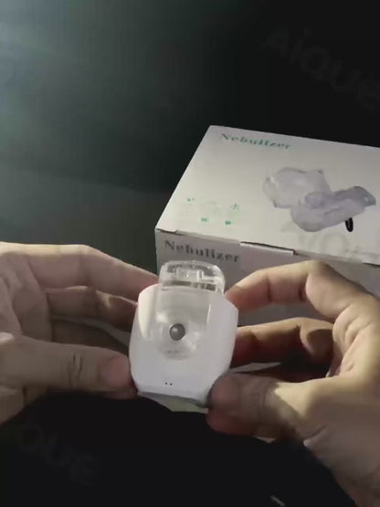 Rechargeable Portable Mesh Nebulizer – Ultra-Quiet Handheld Asthma Inhaler for Children & Adults